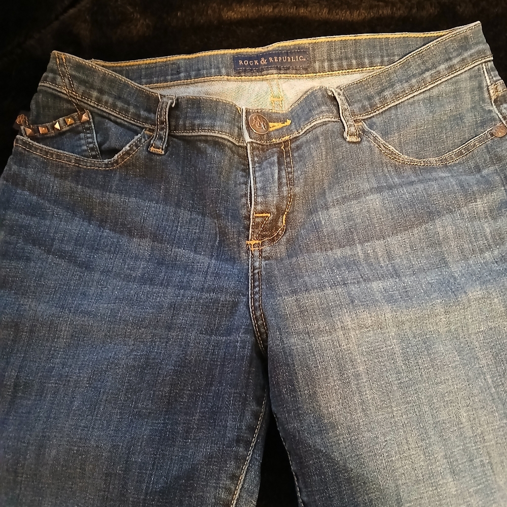 Rock & Republic Straight Leg Jeans